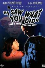 Watch I Saw What You Did Primewire