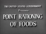 Watch Point Rationing of Foods (Short 1943) Primewire