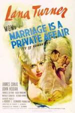 Watch Marriage Is a Private Affair Primewire