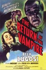 Watch The Return of the Vampire Primewire