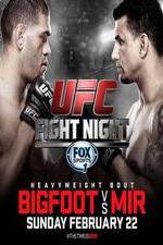 Watch UFC Fight Night 61 Bigfoot vs Mir Primewire