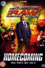 Watch WWE Raw Homecoming Primewire