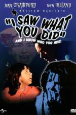 Watch I Saw What You Did Primewire