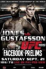 Watch UFC 165 Facebook Prelims Primewire