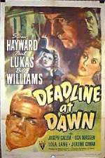 Watch Deadline at Dawn Primewire