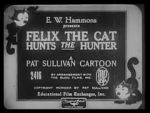 Watch Felix the Cat Hunts the Hunter (Short 1926) Primewire
