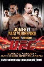 Watch UFC Live Jones vs. Matyushenko Primewire