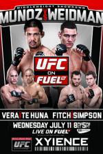 Watch UFC on FUEL 4: Munoz vs. Weidman Primewire