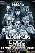 Watch Cage Warriors 64 Facebook Preliminary Fights Primewire