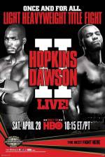 Watch Boxing Light Heavyweight Hopkins vs Dawson II Primewire