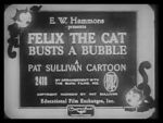 Watch Felix the Cat Busts a Bubble (Short 1926) Primewire