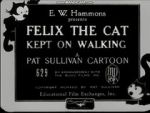 Watch Felix the Cat Kept on Walking (Short 1925) Primewire