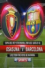 Watch Osasuna vs Barcelona Primewire